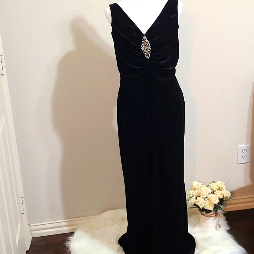 Formal Velvet dress.